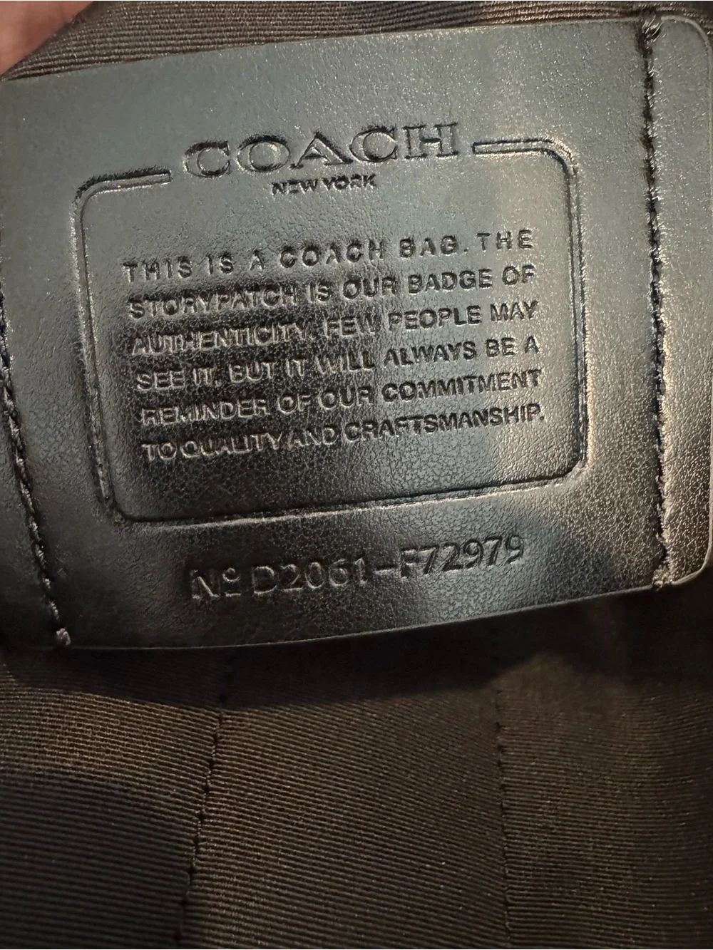 Coach Black Pebbled Leather Briefcase with Adjustable Strap